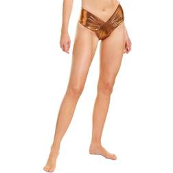 Sports Illustrated Swim High-Leg Ruched Bikini Bottom