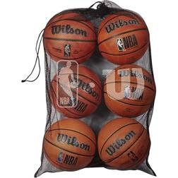 Wilson NBA 6 Ball Mesh Bag Black