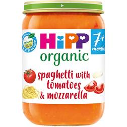 Hipp Organic Spaghetti With Tomatoes & Mozzarella Baby Food Jar 7+