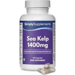Simply Supplements Sea kelp capsules strength vegan friendly