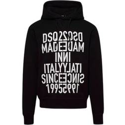 DSquared2 Made In Italy Since 1995 Black Hoodie