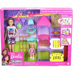 Mattel Skipper Babysitters Inc Climb ‘n Explore Playground Dolls & Playset