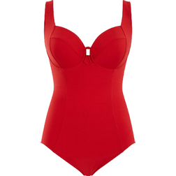 Panache Marianna Balcony Wired Swimsuit - Crimson