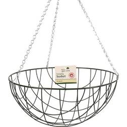 Kingfisher 14" Wire With Chain Garden Plant Basket