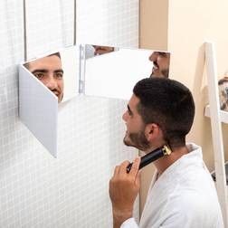 InnovaGoods Bathroom Mirror with LED Light and 360Âº Vision SelfKut