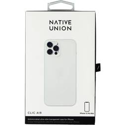 Native Union Clic Air Series Case for iPhone 12 Pro Max Clear/Frost