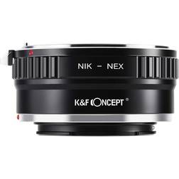 K&F Concept Compatible with Nikon NEX Lens Mount Adapter
