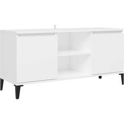 vidaXL Glossy Cabinet TV Bench 103.5x50cm