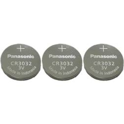 Panasonic Battery, Lithium Button Cell Cr3032- Cr 3032 3 Pieces