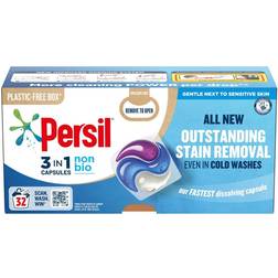 Persil 4 3in1 Washing Capsules, Non-Bio