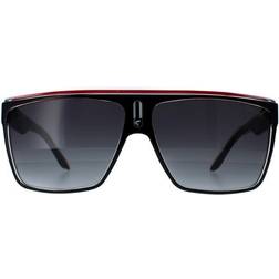Carrera Sunglasses 22 OIT/9O Black Red Gold Dark Gradient