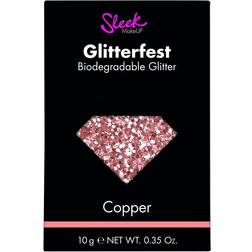 Sleek Makeup Glitterfest Biodegradable Glitter Copper Copper