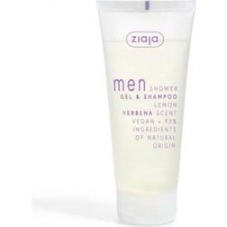 Ziaja men shower gel and shampoo lemon verbena 200ml