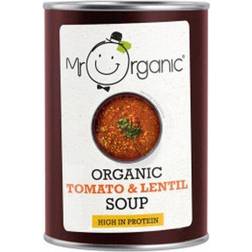 Mr Organic Gluten Free Tomato & Lentil Soup, 400g
