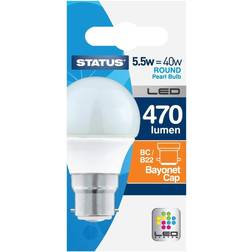 Status Golf Ball Energy-Efficient Lamps 5.5W B22