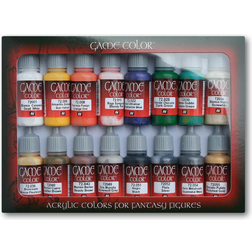 Vallejo Game Color Basic Acrylic Paint Set 16x17ml