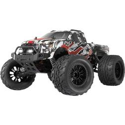 Reely New2 Super Combo Brushless 1:10 RC model car Electric Monster truck 4WD 100% RtR 2,4 GHz Incl. batteries and charger