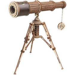 Robotime Monocular Telescope Model Wooden Kit