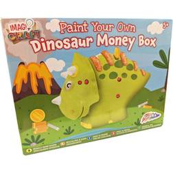 Grafix paint your own dinosaur money box
