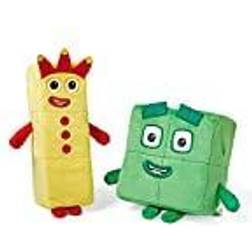 Learning Resources Numberblocks Plush Three &Amp; Four Playful Pals