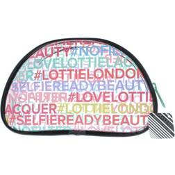 Lottie weekender wash bag zipped cosmetic make-up travel bag