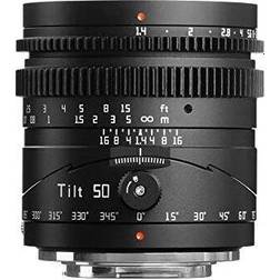 TTArtisan 50mm f1.4 Tilt Lens Full Frame Manual Portrait Lenses Large Aperture Compatible Fuji X