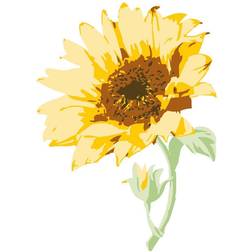 Sizzix Sunflower Stamp Set
