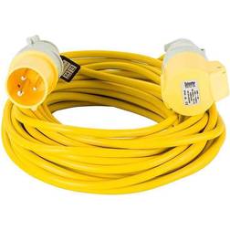Defender E85121 110V 16A 14m 2.5mm Yellow Extension Lead
