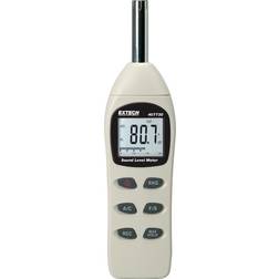 Extech 407730 Digital Sound Level Meter, Plastic, 4 batteries