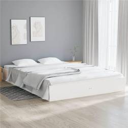 vidaXL Solid Wood Bed Frame Bed Base