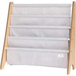 3 Sprouts Recycled Fabric Kids Book Rack Storage Organizer