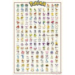 GB Eye Pokémon Poster Charaktere