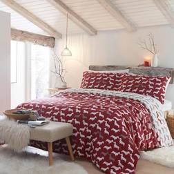 Fusion 100% Duvet Cover Red