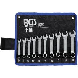 BGS Technic Set extra short 10 1188 Combination Wrench