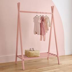CuddleCo Nola Clothes Rail Blush Pink