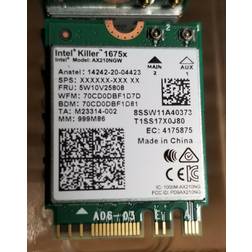 Intel Wi-Fi 6E AX210 Network adapter M.2 2230 802.11ac 802.11ax Wi-Fi 6 Bluetooth 5.2
