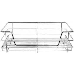 Kukoo Kitchen Storage Metal Baskets, Pull Out 500mm Wide Cabinet