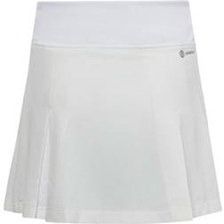 adidas Girl's Club Tennis Pleated Skirt - White (HS0542)