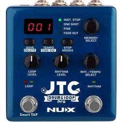 Nux JTC Drum and Loop Pro Dual Switch Looper Pedal