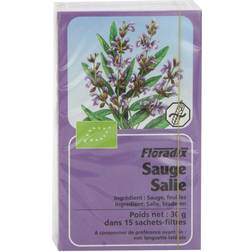 Floradix Organic Sage Herbal 15 Teabags Total