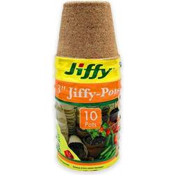 Jiffy Round Growing Medium Fertilizer Pots 3