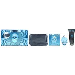 Police To Be Gift Set EdT 125ml + All Over Body Shampoo 100ml + Toiletry Bag