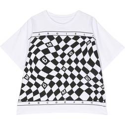 MM6 Maison Margiela Kid's T-shirt - White/Black