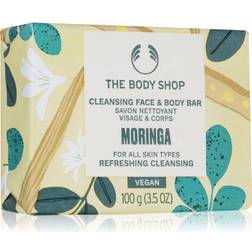 The Body Shop Moringa Cleansing Face & Bar Reinigend