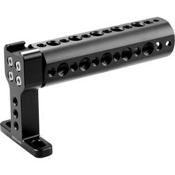 Smallrig top handle grip with 1/4" holes & cold shoe