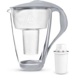 Dafi Crystal Glass Filtering Water Pitcher 2L