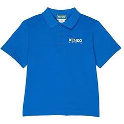 Kenzo Boy's Logo Polo Shirt - Blue