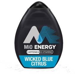 Mio Energy Wicked Blue Citrus Naturally Flavored Liquid Water Enhancer with
