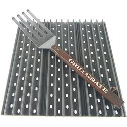 of 3 Interlocking GrillGrates 16.25 inches Deep 15.375 inches Wide