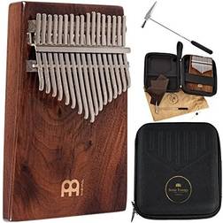 Meinl Kalimba Thumb Piano, 17 Keys Includes Tuning Hammer and Case For Meditation, Sound Healing Therapy and Yoga, 2-YEAR WARRANTY